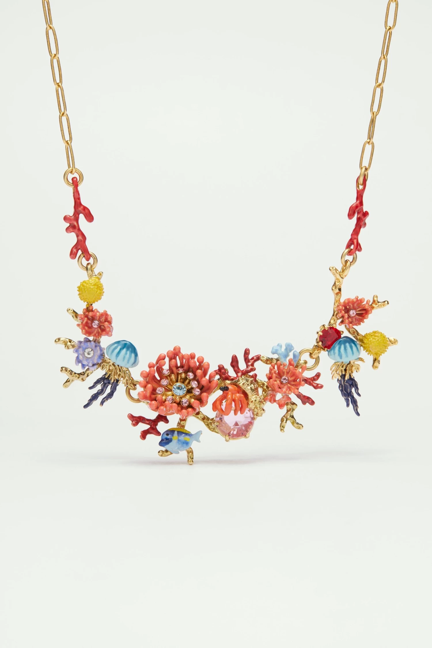 Les Néréides Collier Plastron Fond Marin 1 Les Néréides Collier Plastron Fond Marin