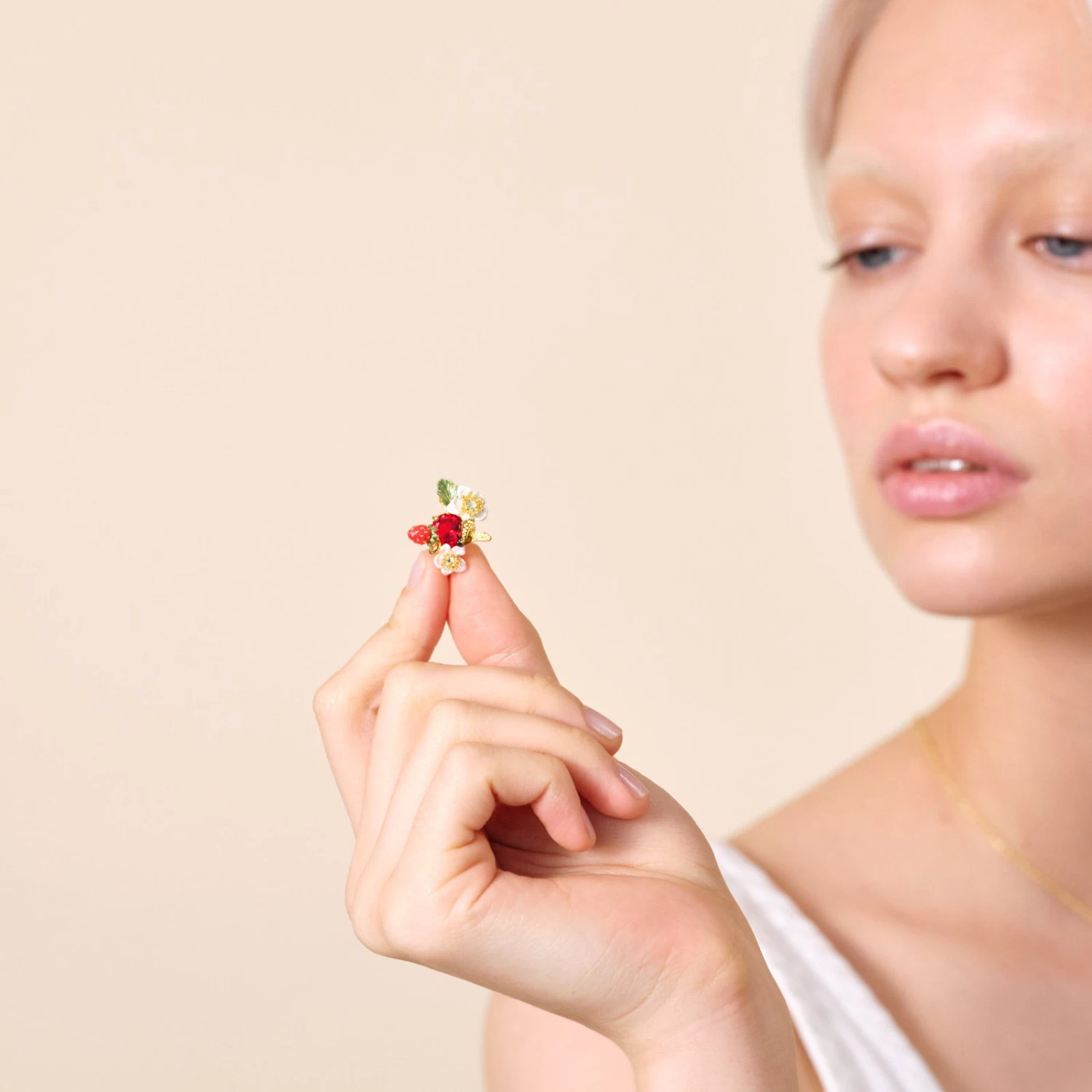 Les Néréides Broche éclat Printanier 2 Les Néréides Broche éclat Printanier – Image 2