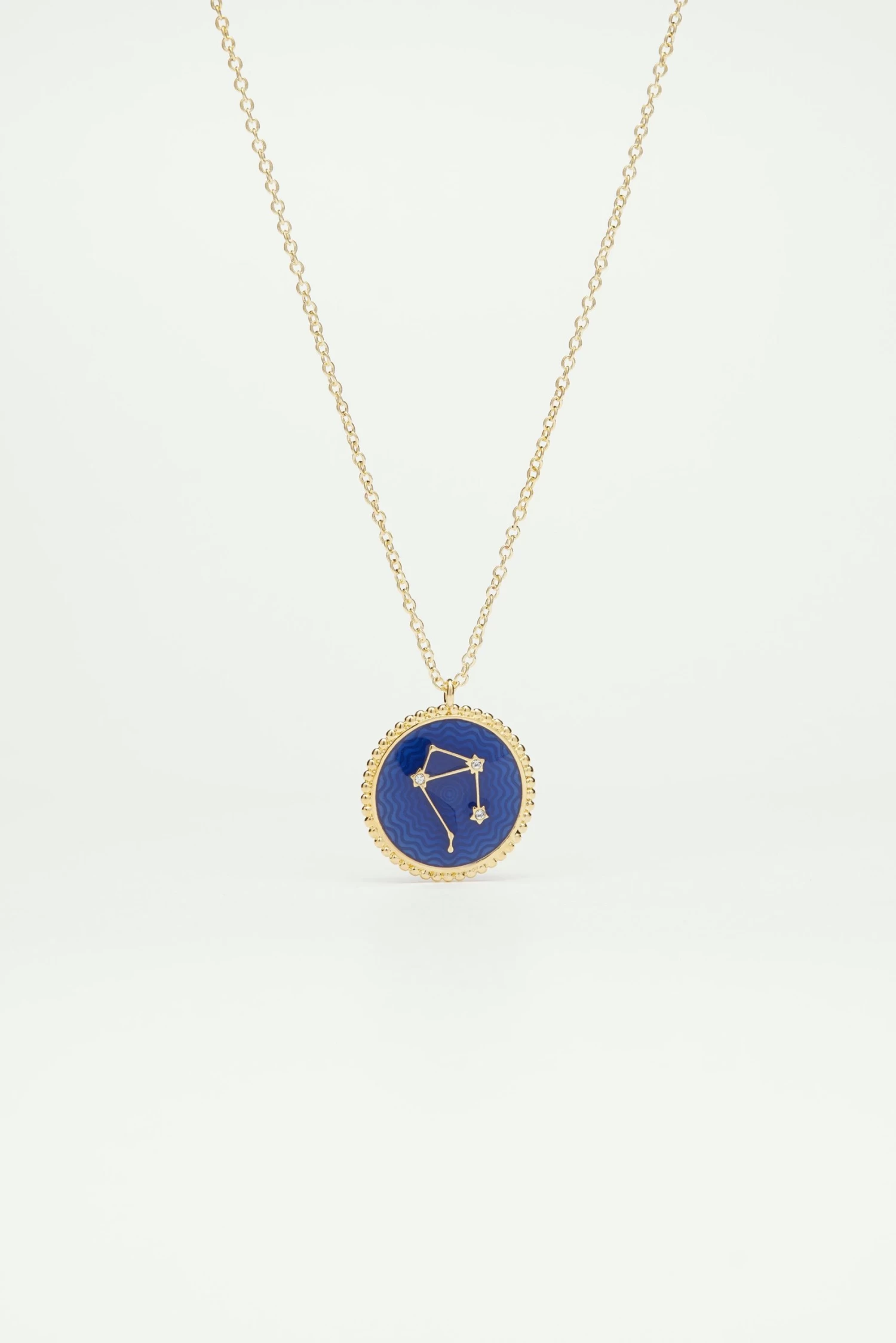 Les Néréides Collier Pendentif Signe Astrologique Balance 1 Les Néréides Collier Pendentif Signe Astrologique Balance
