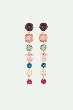 Les Néréides Post Earrings LA DIAMANTINE TUTTI FRUTTI