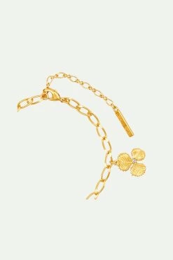 Les Néréides Bracelet Fin Trèfles Et Cristaux -Les Néréides fr 0db32966 6236 42da a95b dd31d84ffdfc
