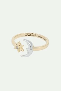 Les Néréides Bague Ajustable Lune Et étoile -Les Néréides fr 17897344 3aec 4e2d bfe1 1c949815f25d