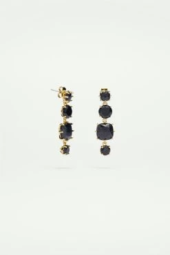 Les Néréides Boucles D'oreilles 4 Pierres La Diamantine Bleu Nuit Pailleté -Les Néréides fr 17ac3651 77fa 4c1f 9de0 01230f7ab7d6