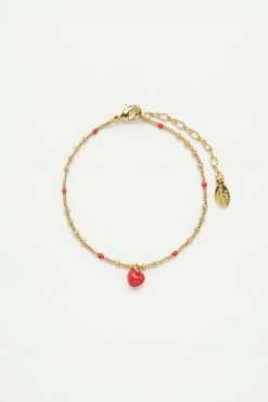 Les Néréides Bracelet Pendentif Cœur