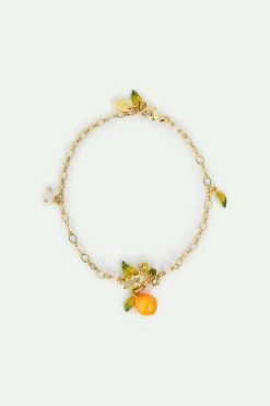 Les Néréides Bracelet Fin Orange Et Petites Feuilles -Les Néréides fr 21da97eb 4776 4d2c bdf3 5bdb4104631e