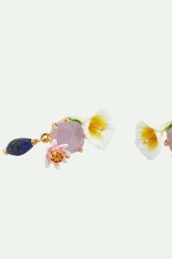 Les Néréides Boucles D'oreilles Arum Et Lapis-lazuli -Les Néréides fr 246aa36e 9ead 4253 b479 724b95823c1d