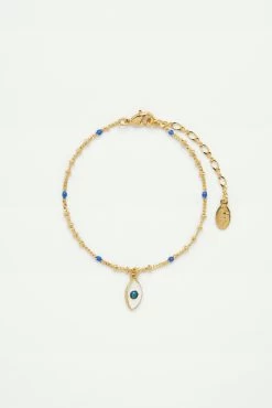Les Néréides Bracelet Pendentif œil