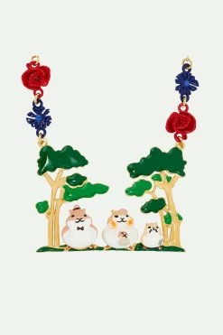 N2 By Les Néréides Collier Plastron Famille D'hamsters En Forêt -Les Néréides fr 37ac8b43 76f8 4b33 940e 522a79e104dc