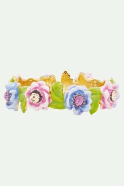 Les Néréides Bague Couronne De Fleurs Roses Et Bleues -Les Néréides fr 3a76fc4f 2d19 4c20 af19 6441748c86d9