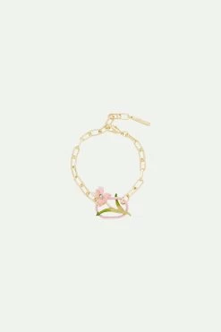 Les Néréides Bracelet Iris Rose Poudré