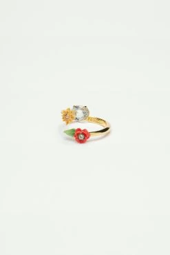 Les Néréides Bague Ajustable Fleurs Des Champs Et Pierre Ronde 5 Les Néréides Bague Ajustable Fleurs Des Champs Et Pierre Ronde -Les Néréides fr 43667adb b1b3 4686 822b a9efa335bbae