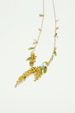 Les Néréides Collier Plastron Branches De Mimosa, Fougères Et Petites Feuilles -Les Néréides fr 43be9ad6 8323 4d67 9058 6f65e695ce83