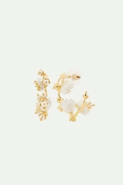 Les Néréides Boucles D'oreilles Créoles Branche De Roses Blanches Et Perles -Les Néréides fr 444dacbc c2c9 4bb8 93c2 22682a8ac6dd