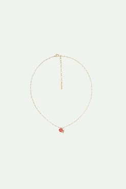 Les Néréides Collier Pendentif Rose, Perle De Culture Et Pierre -Les Néréides fr 45122491 0a57 4374 9982 a9ca2819e0f6