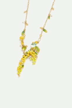 Les Néréides Collier Plastron Branches De Mimosa, Fougères Et Petites Feuilles -Les Néréides fr 569a51f4 e7e5 4f03 b193 572064bc0c4b