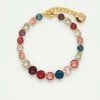 Les Néréides Bracelet Fin Luxe Un Rang La Diamantine Multicolore
