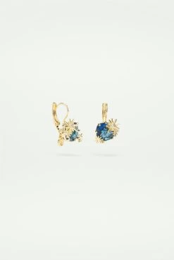 Les Néréides Boucles D'oreilles Dormeuses étoiles Dorées Et Pierre Carrée -Les Néréides fr 61d239c7 d069 46be aa29 48204b2d74b4
