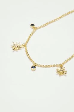Les Néréides Bracelet Charms étoiles Dorées Et Pierre Bleu Nuit -Les Néréides fr 6646122f fde6 4848 b5ef 2b0502b5c23b