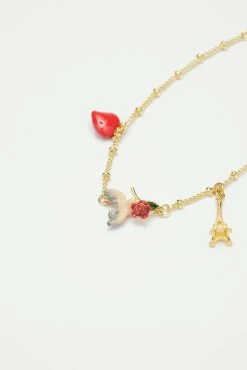 Les Néréides Bracelet Fin Tour Eiffel, Coeur, Moineau Et Rose 5 Les Néréides Bracelet Fin Tour Eiffel, Coeur, Moineau Et Rose -Les Néréides fr 6df21d76 7984 4b9e abf1 62da2a334dbc