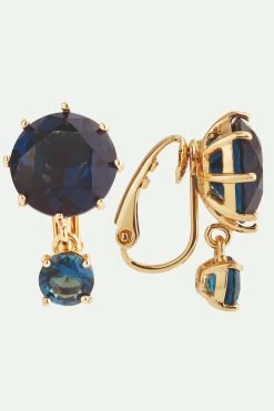 Les Néréides Boucles D'oreilles Tiges 2 Pierres Rondes La Diamantine Bleu Océan -Les Néréides fr 6fd50462 2c1f 482e b7d9 5cca901ecbd5