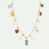 Les Néréides Collier Charm's Potager Des Merveilles Et Perles De Nacre