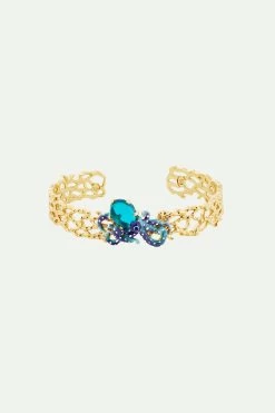 Les Néréides Bracelet Jonc Pieuvre Bleue Et Pierre En Verre Taillé Bleu -Les Néréides fr 71d24301 d866 44e2 a3f2 482f342060fe