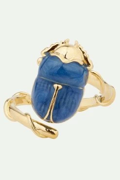 Les Néréides Bague Ajustable Scarabée Bleu 5 Les Néréides Bague Ajustable Scarabée Bleu -Les Néréides fr 7391af28 e94a 40b0 a9c9 f1ec32853ce6