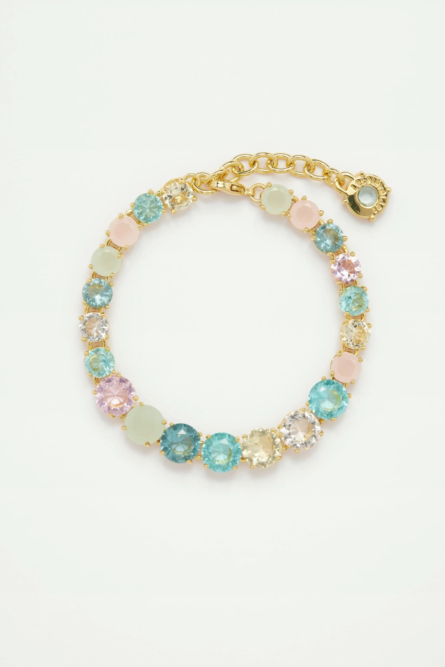 Les Néréides Bracelet Luxe Un Rang La Diamantine Acqua Azzura 1 Les Néréides Bracelet Luxe Un Rang La Diamantine Acqua Azzura