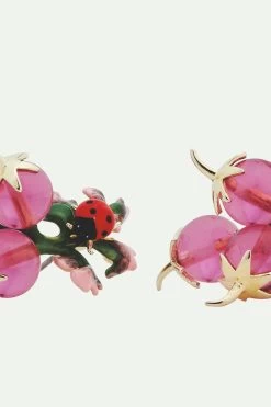 Les Néréides Boucles D'oreilles Tiges Coccinelle Et Radis -Les Néréides fr 74fb02a3 a18d 49f4 a5fe 308dfc7cab50