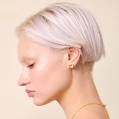 Les Néréides Boucles D'oreilles Tiges Pierre Coeur La Diamantine Rose Abricot -Les Néréides fr 7a8f454e d5ad 4bdc b5e1 4091b5c8d82e