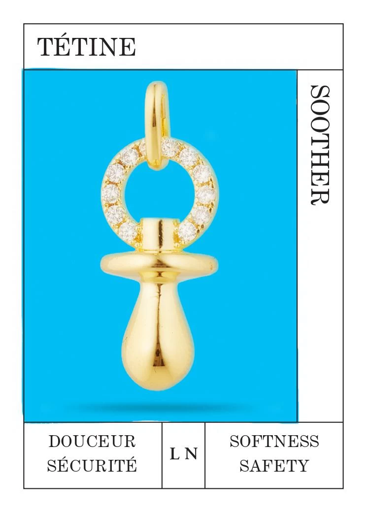 Les Néréides Pendentif Tétine : Douceur Et Sécurité 2 Les Néréides Pendentif Tétine : Douceur Et Sécurité – Image 2