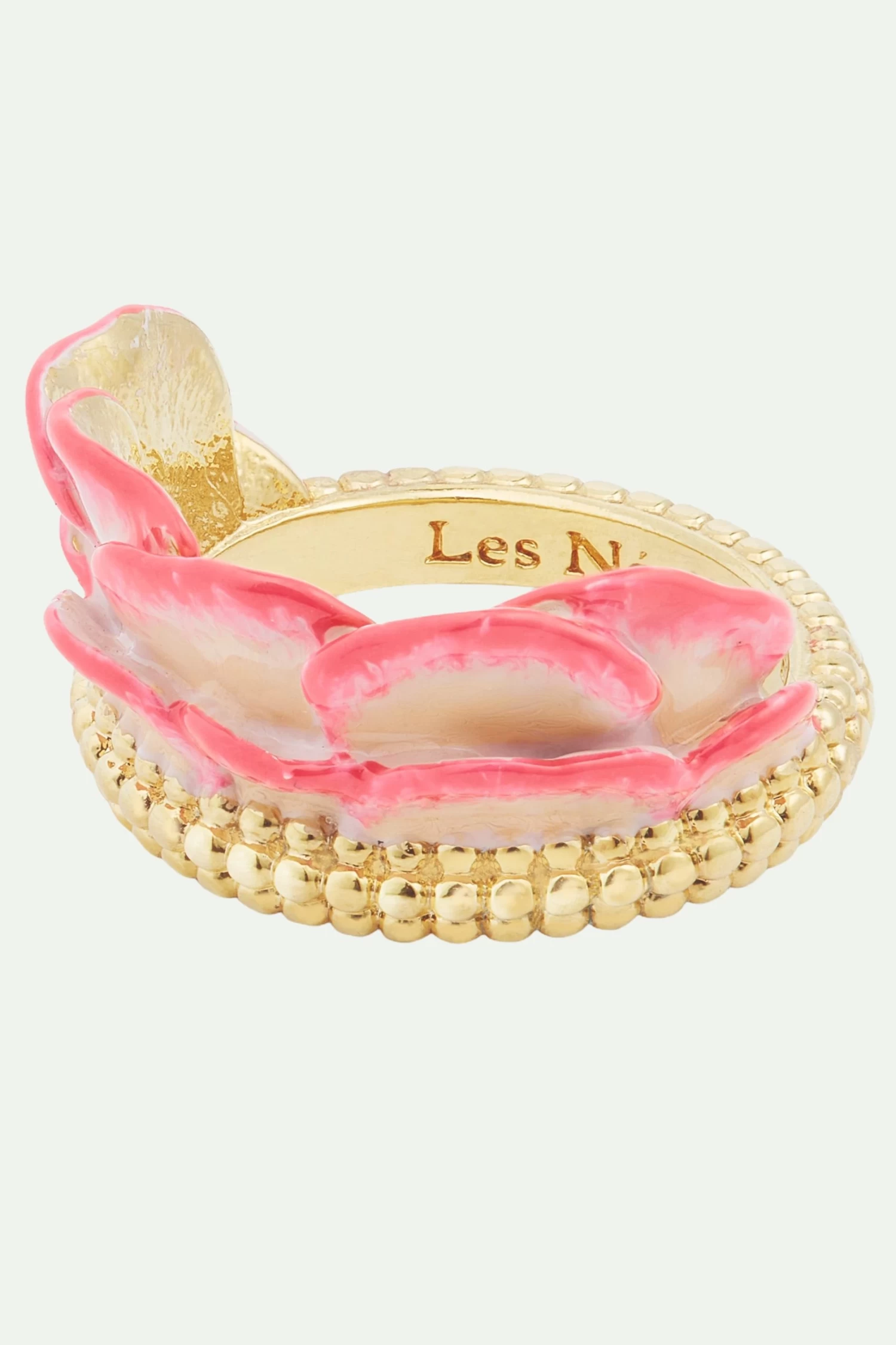 Les Néréides Bague Pétales De Roses D'églantier 2 Les Néréides Bague Pétales De Roses D'églantier – Image 2