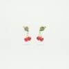 Les Néréides Boucles D'oreilles Petites Cerises
