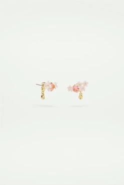 Les Néréides Boucles D'oreilles Tiges Fleurs De Verveine Et Pierre Ronde -Les Néréides fr 818b3d29 e5f4 42d5 a88e bbc84be96cc7