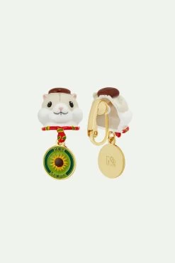 N2 By Les Néréides Boucles D'oreilles Tiges Hamster Scout Et Badge Tournesol -Les Néréides fr 8401648a 639d 4801 8e94 cc06c86e5c16
