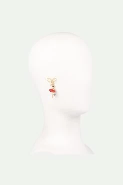 Les Néréides Boucles D'oreille Ballerines Sur Pointe Rouge -Les Néréides fr 841ce32c 181d 495b a340 e7d359faf326