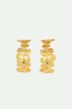 Les Néréides Créoles Tiges Trèfles Et Cristaux