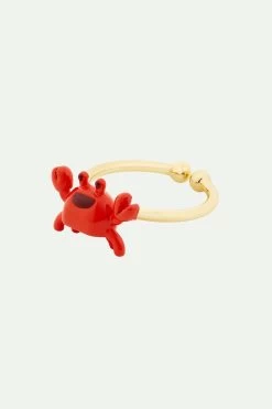 N2 By Les Néréides Bague Ajustable Crabe Rouge -Les Néréides fr 8d3e8218 fe46 4ab2 99b3 1d87a04d5f35