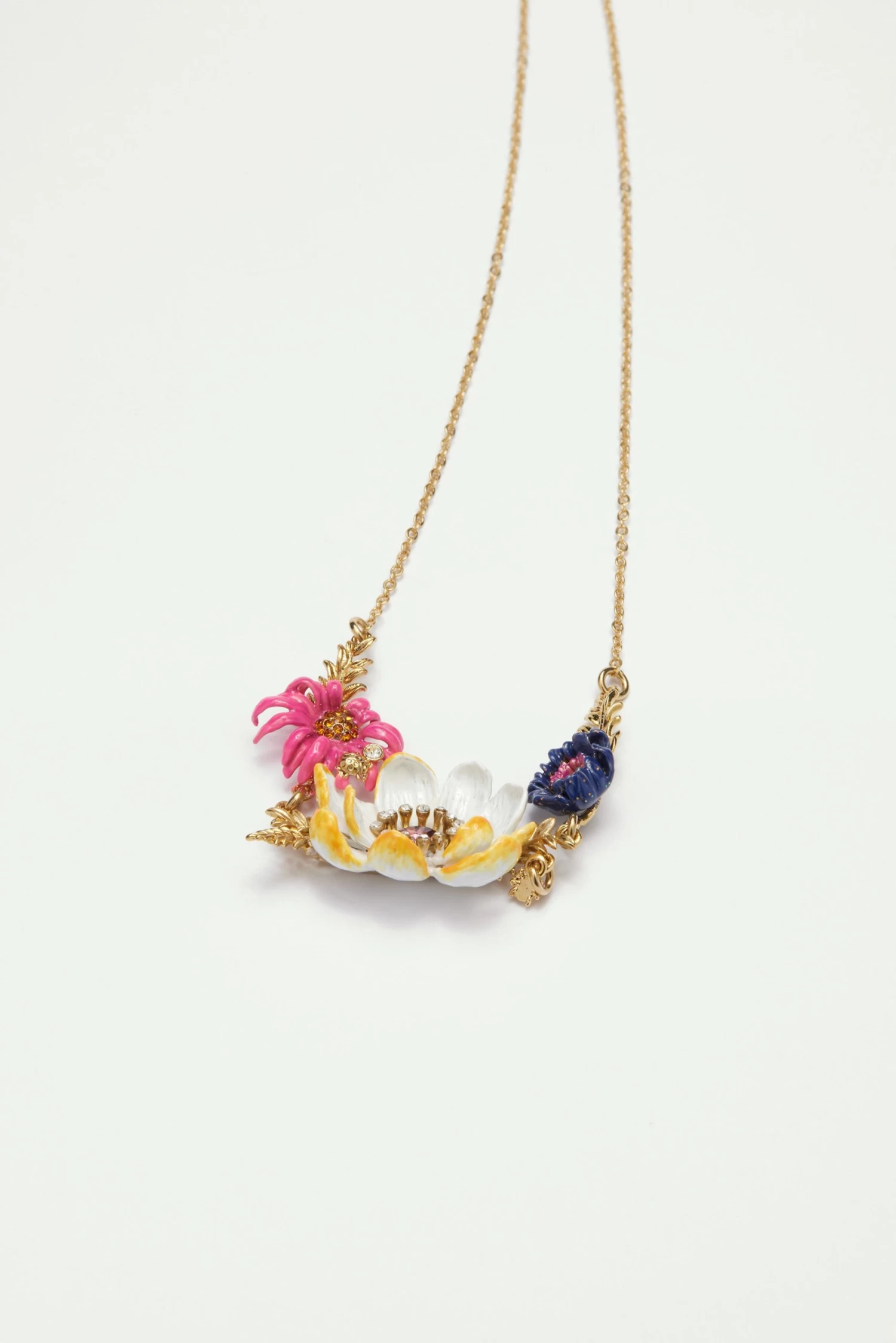 Les Néréides Collier Plastron Bouquet De Fleurs 3 Les Néréides Collier Plastron Bouquet De Fleurs – Image 3