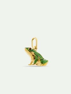 Les Néréides 20 Les Néréides Pendentif Grenouille : Chance Et Intuition