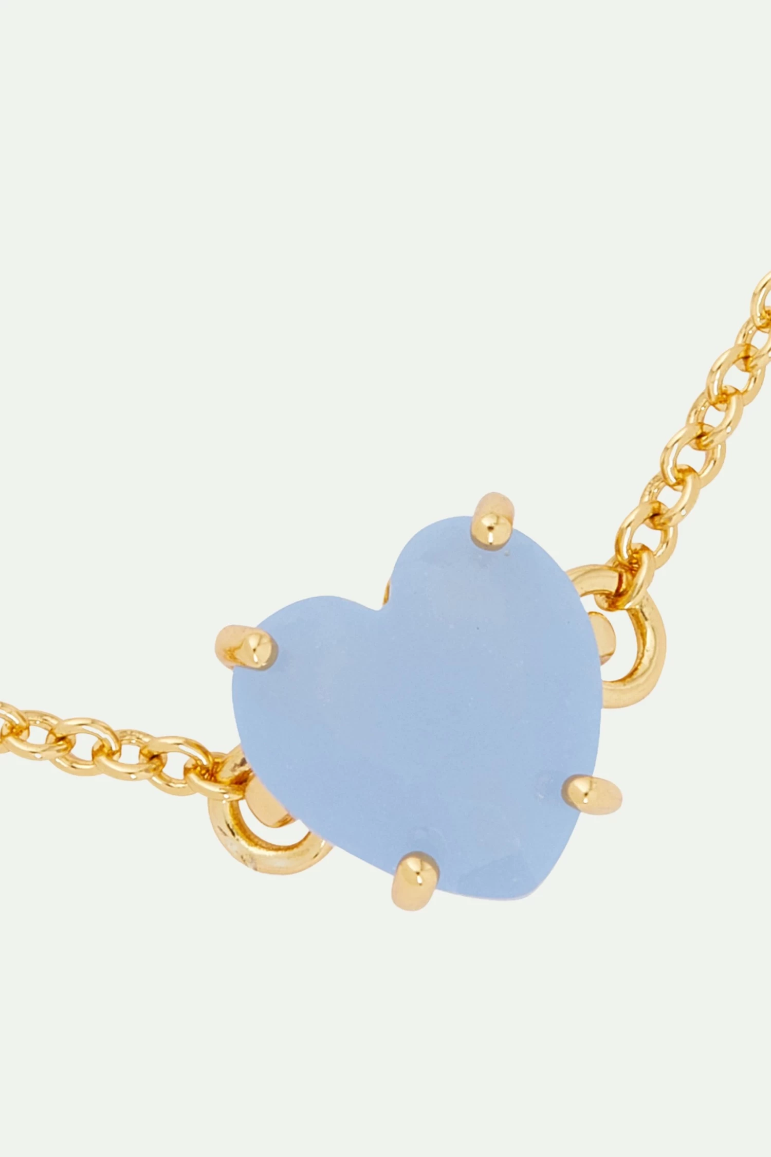 Les Néréides Bracelet Fin Coeur La Diamantine Bleu Ciel 2 Les Néréides Bracelet Fin Coeur La Diamantine Bleu Ciel – Image 2