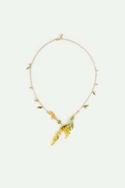 Les Néréides Collier Plastron Branches De Mimosa, Fougères Et Petites Feuilles -Les Néréides fr 9290d12e 4dc1 4759 8d13 cd6a39ab0417