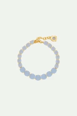 Les Néréides Bracelet Luxe Un Rang La Diamantine Bleu Ciel