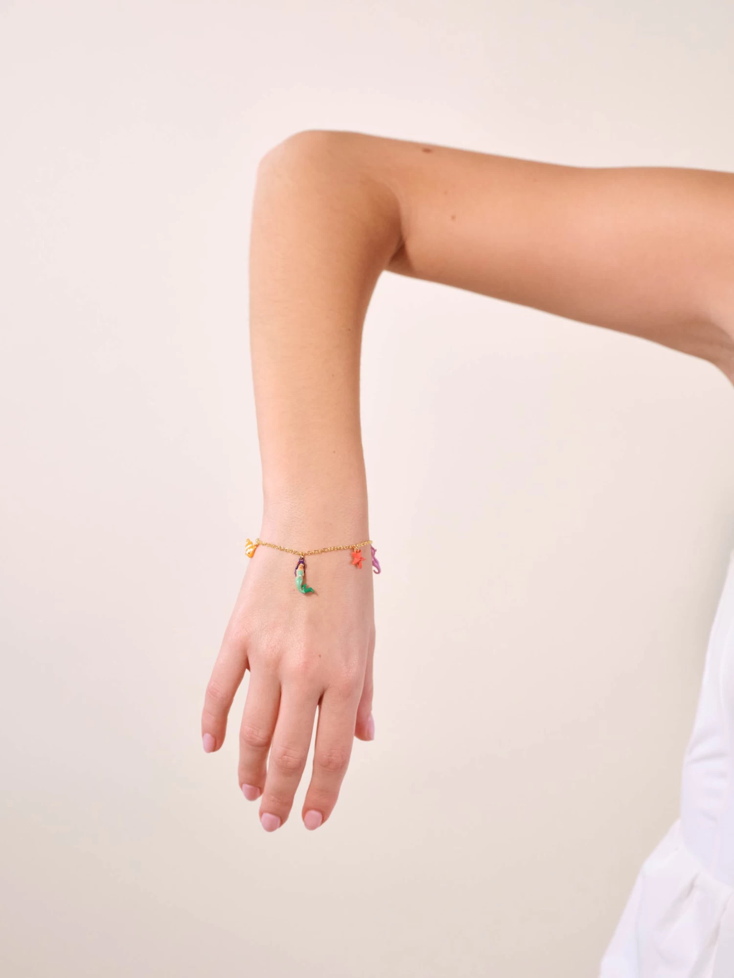 N2 By Les Néréides Bracelet Charm's Sirène Et Animaux Marins 2 N2 By Les Néréides Bracelet Charm's Sirène Et Animaux Marins – Image 2