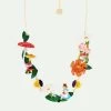 N2 By Les Néréides Collier Plastron Alice Au Royaume Des Fleurs