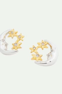 Les Néréides Boucles D'oreilles Lune Et étoiles -Les Néréides fr a6052dff 9cc7 488b 91f8 b55d272c0e3b