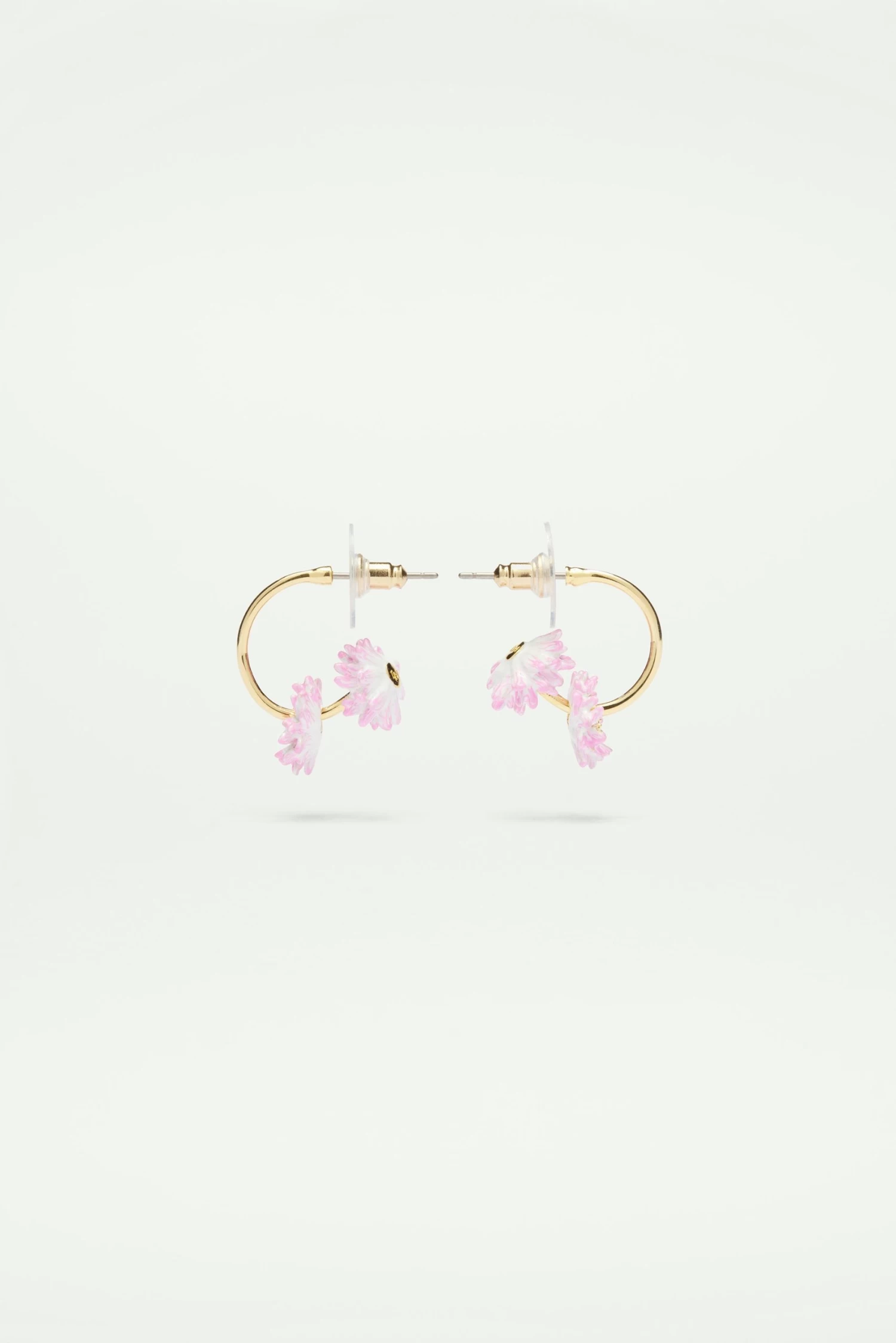 Les Néréides Boucles D’oreilles Tiges Créoles Et Marguerites 1 Les Néréides Boucles D’oreilles Tiges Créoles Et Marguerites