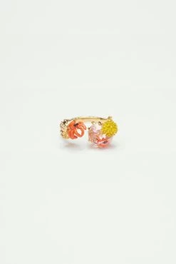 Les Néréides Bague Ajustable Toi Et Moi Bernard L'hermite Et Pierre En Verre Taillé Rose Clair 5 Les Néréides Bague Ajustable Toi Et Moi Bernard L'hermite Et Pierre En Verre Taillé Rose Clair -Les Néréides fr adc872a4 34b9 41e1 9db6 f867b2ffcdf9