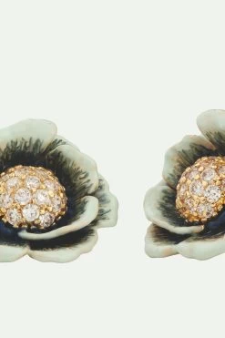 Les Néréides Boucles D'oreilles Tiges Choux Pavé De Cristaux Blancs -Les Néréides fr b06cb8e9 c442 454b b872 7fdd44e8ea89