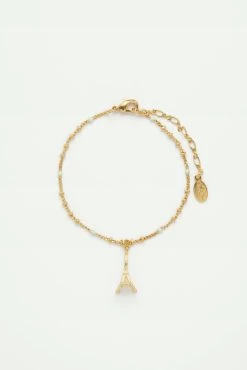 Les Néréides Bracelet Pendentif Tour Eiffel